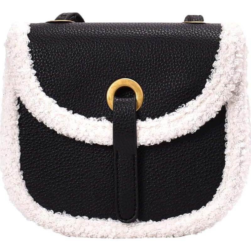A plush messenger bag gallery image
