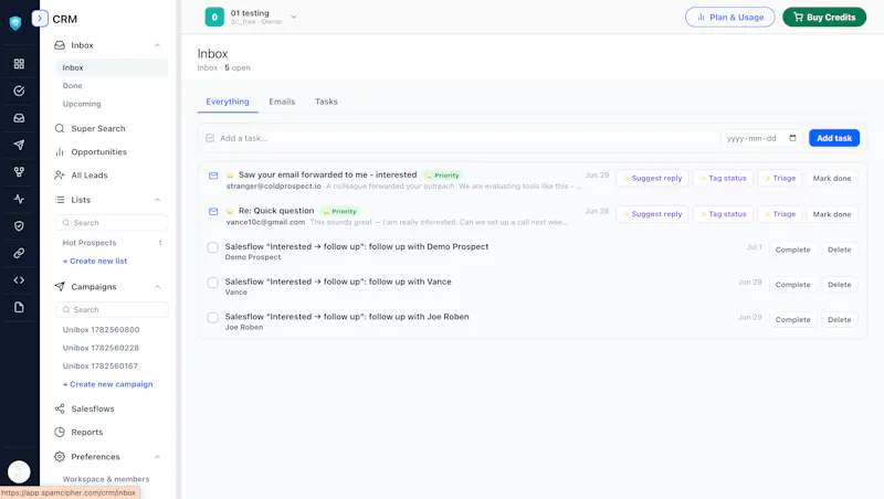 SpamCipher screenshot 15