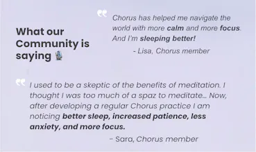 Chorus Meditation gallery image