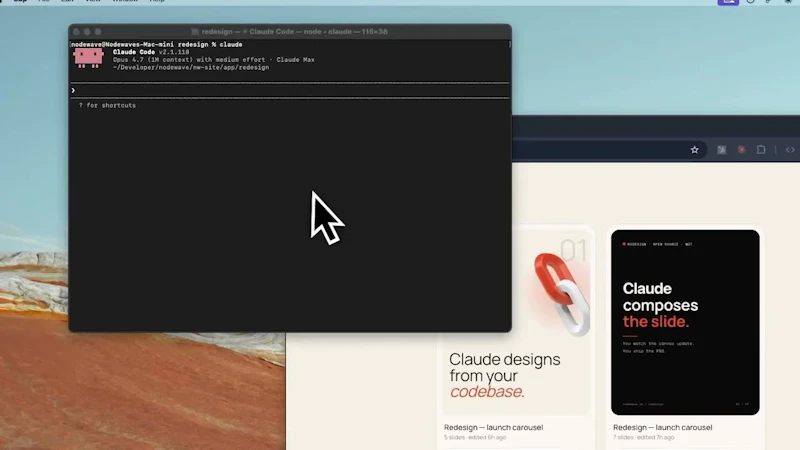 Redesign by Nodewave screenshot 1 (video preview)