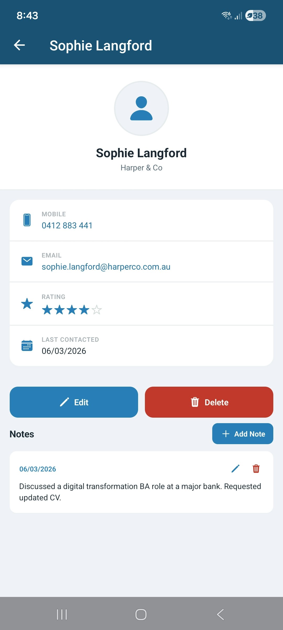 RecruiTrack gallery image