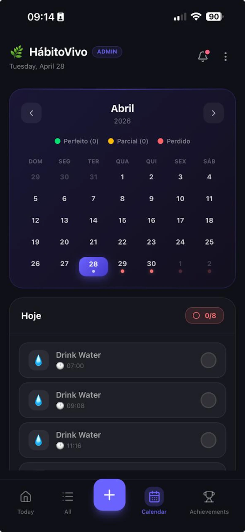 HábitoVivo screenshot 3