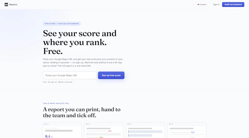 Resenix screenshot 1