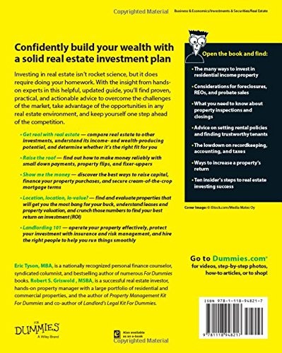 Real Estate Investing for Dummies  gallery image
