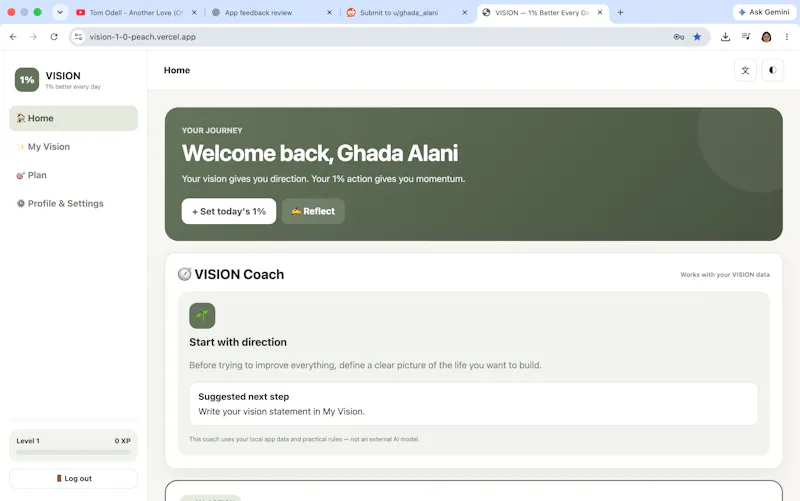 VISION screenshot 3