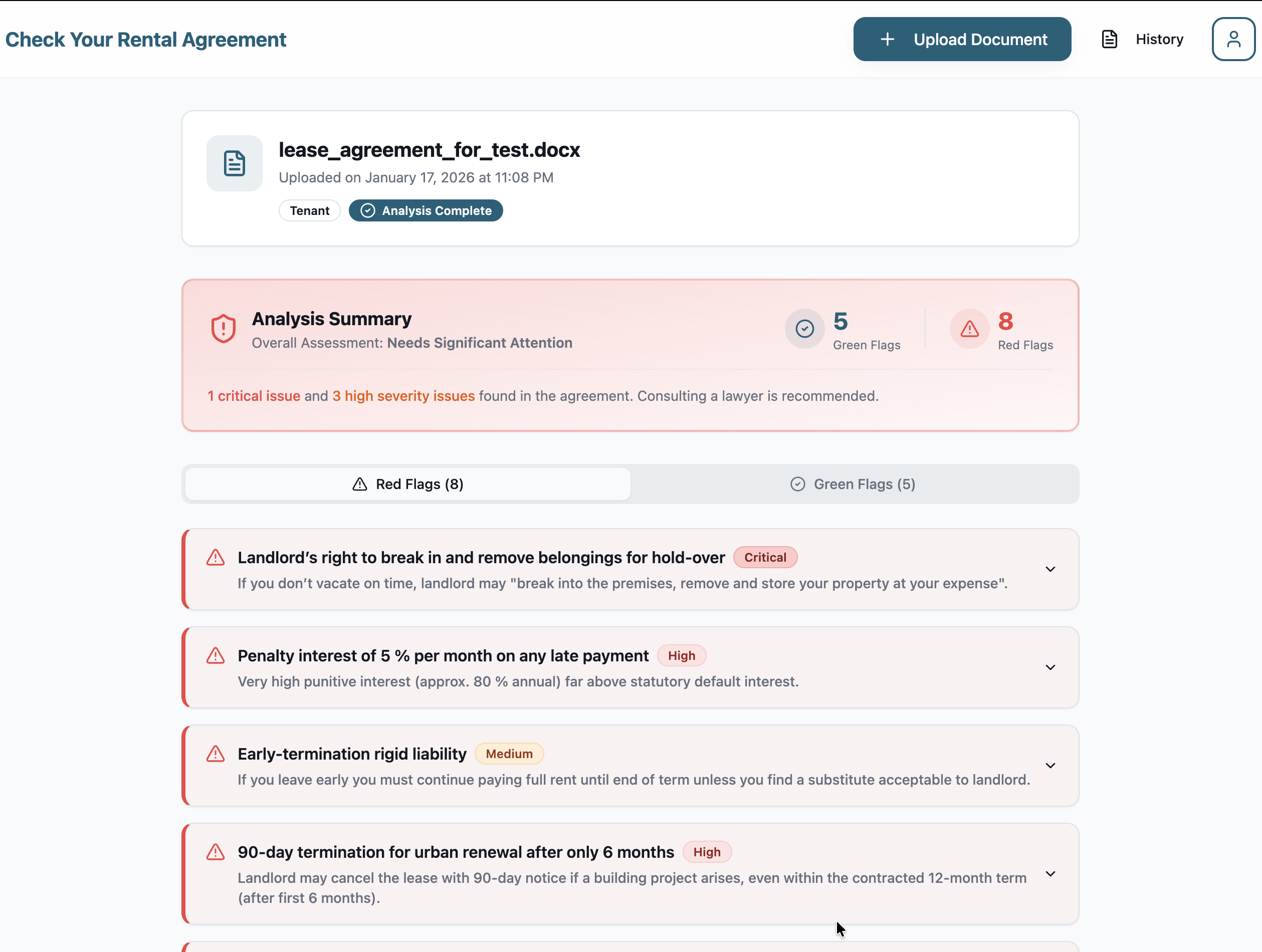 Check Rental Agreement gallery image