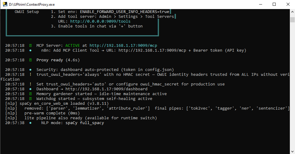 UPtrim - Main product screenshot demonstrating key features and user interface