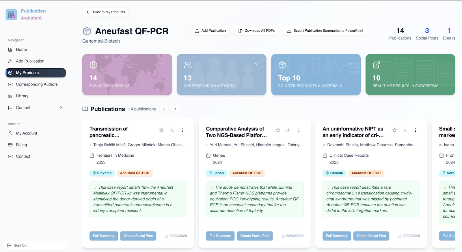 PublicationAssistant screenshot 1