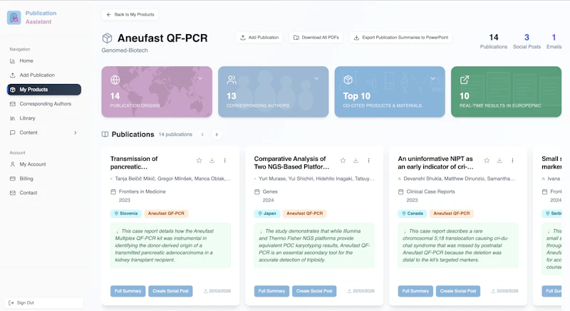 PublicationAssistant screenshot 1