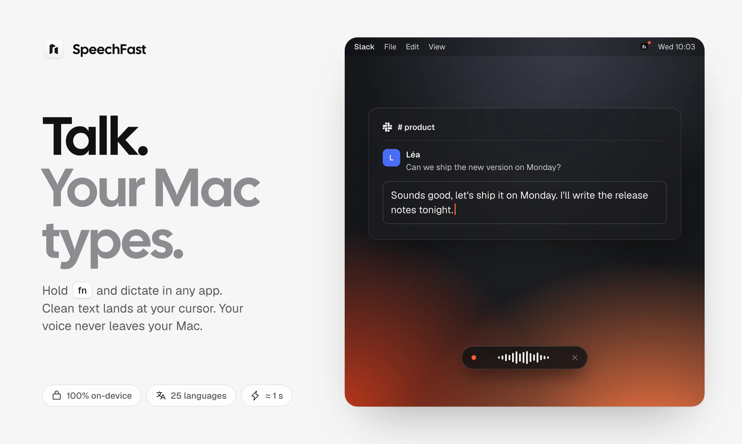 SpeechFast screenshot 6