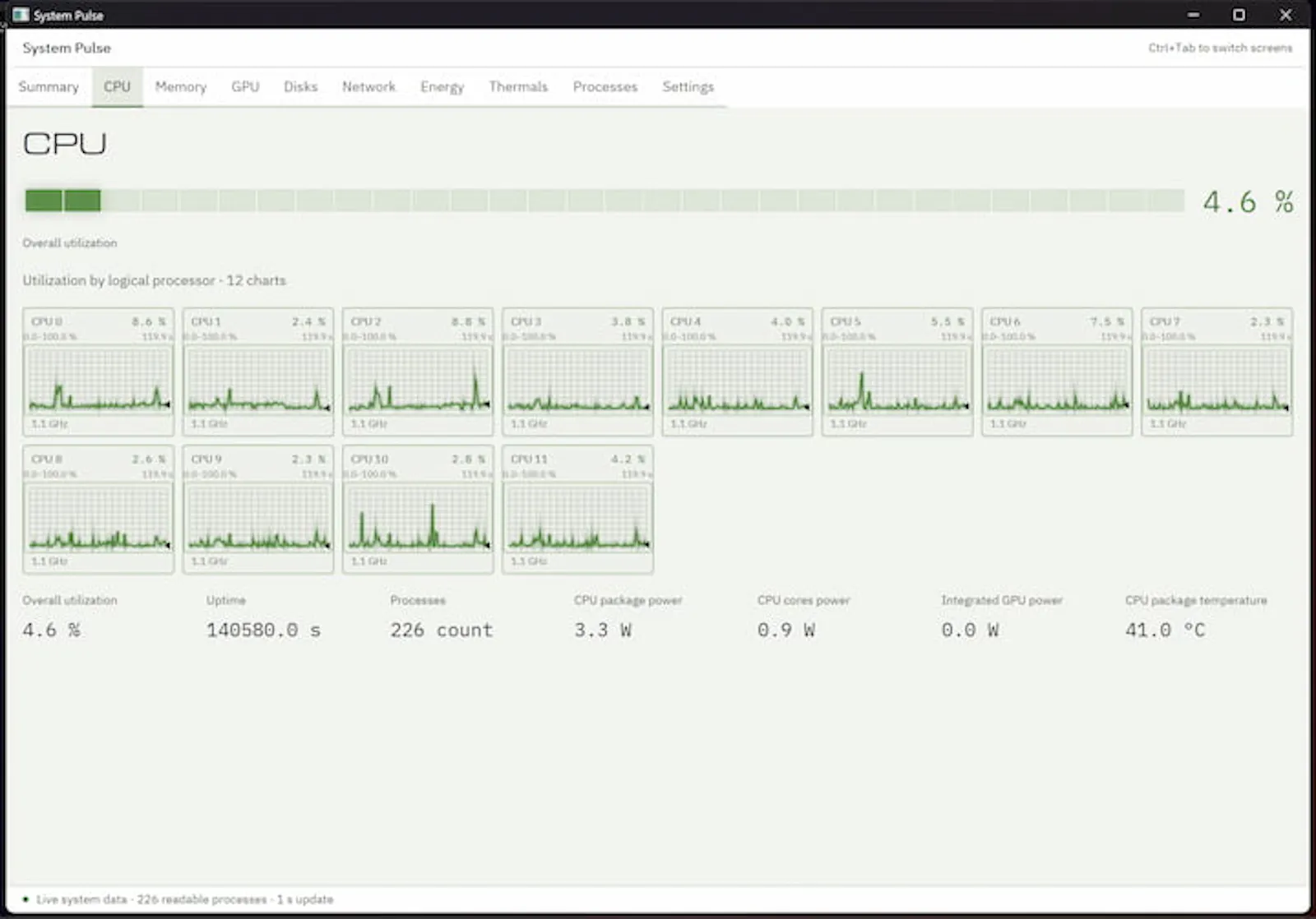 System Pulse screenshot 4