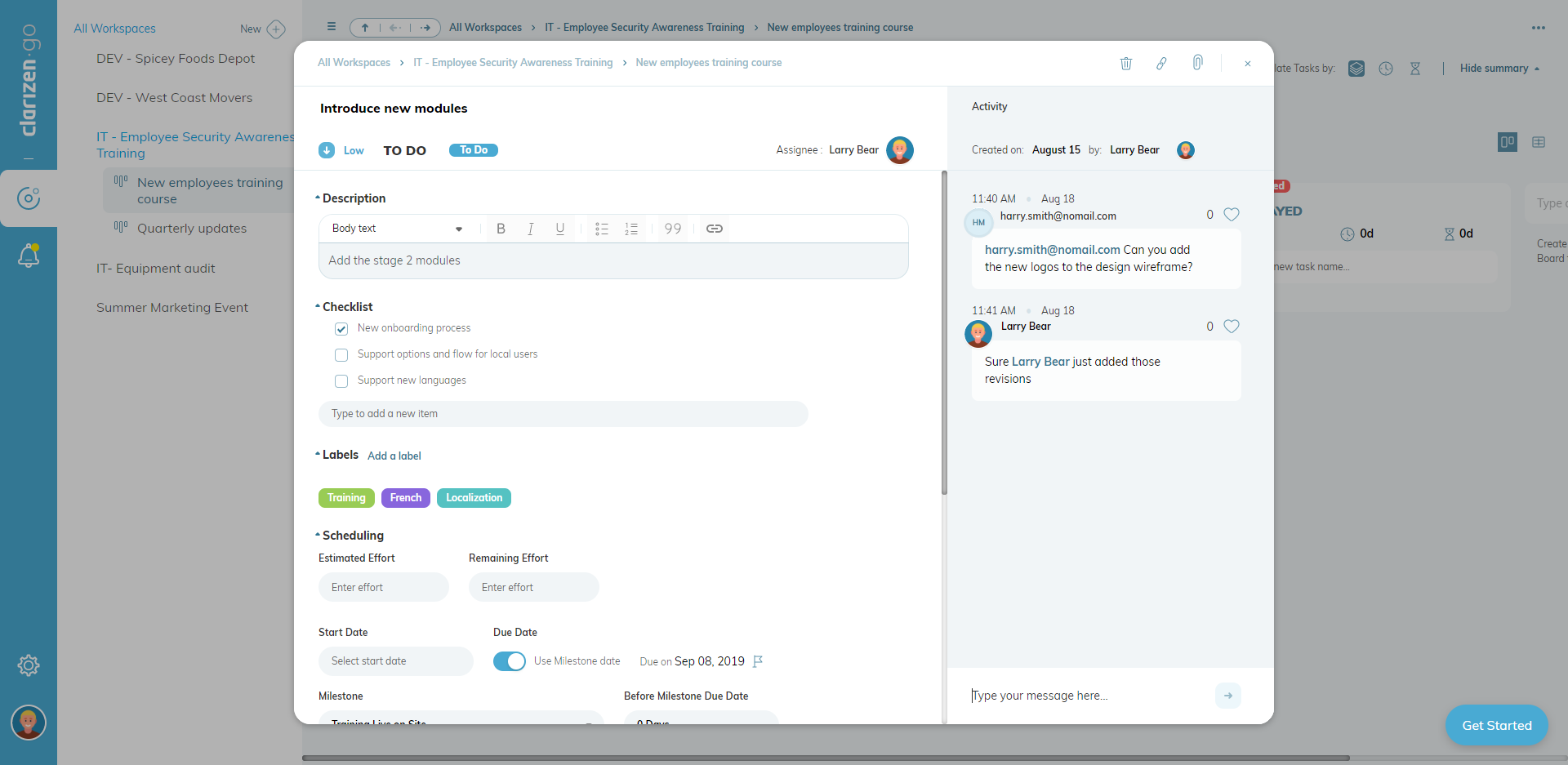 Clarizen Go gallery image