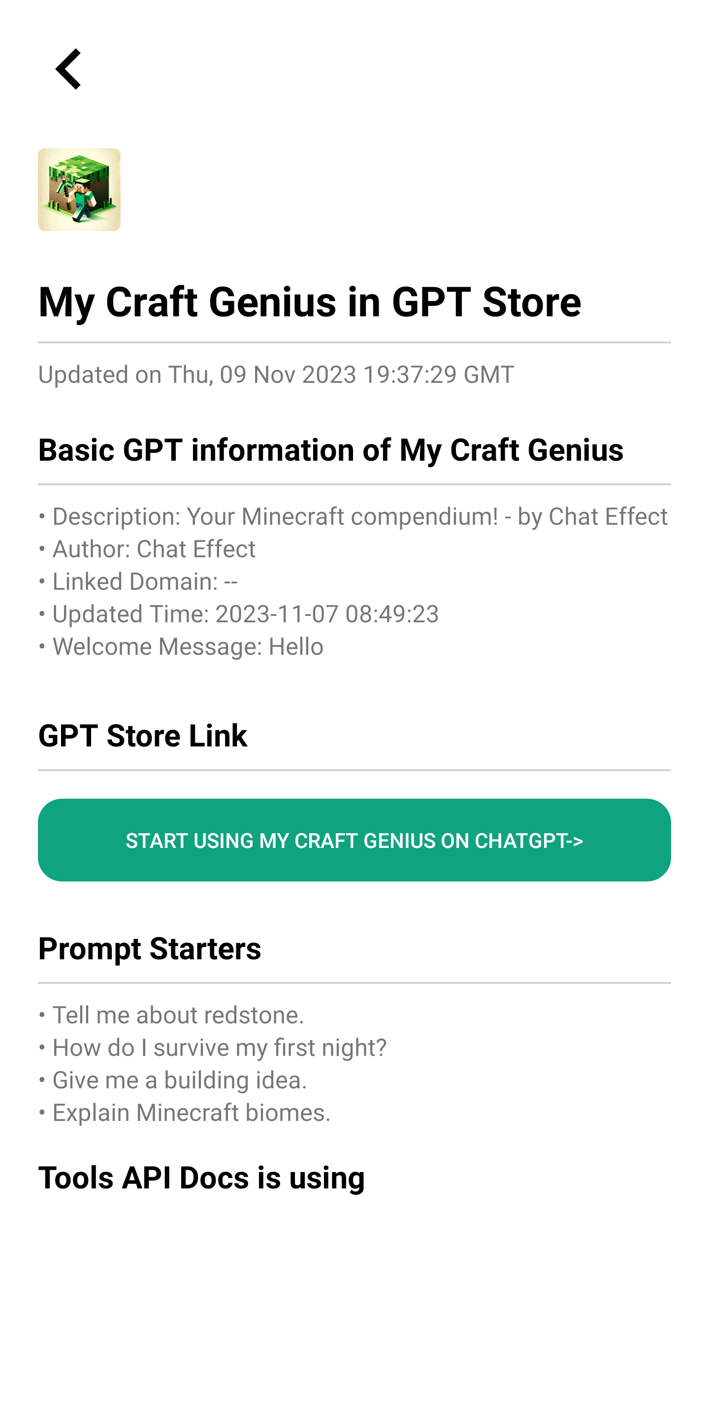 GPTs Store gallery image