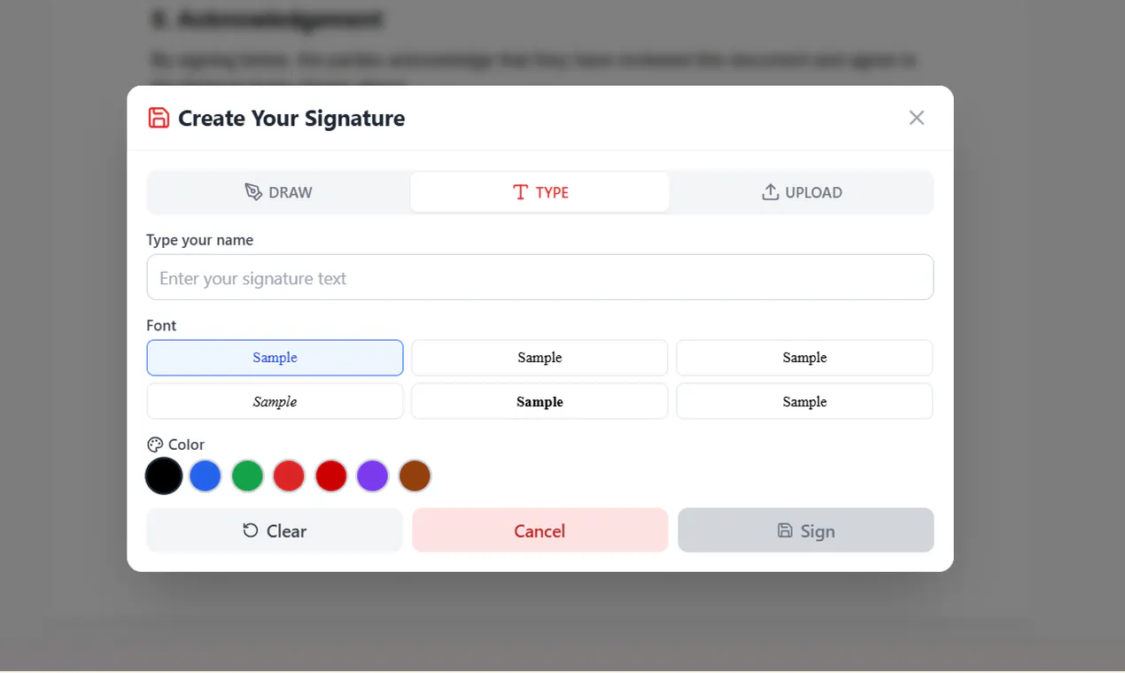 EasyPDFSign screenshot