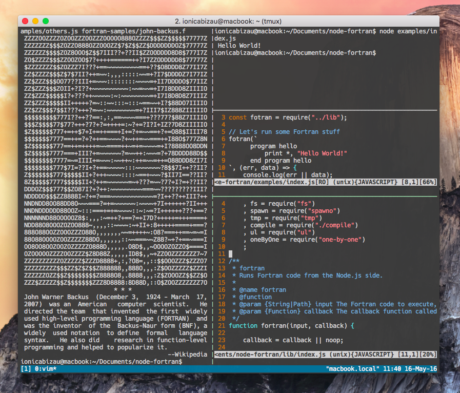 node-fortran gallery image