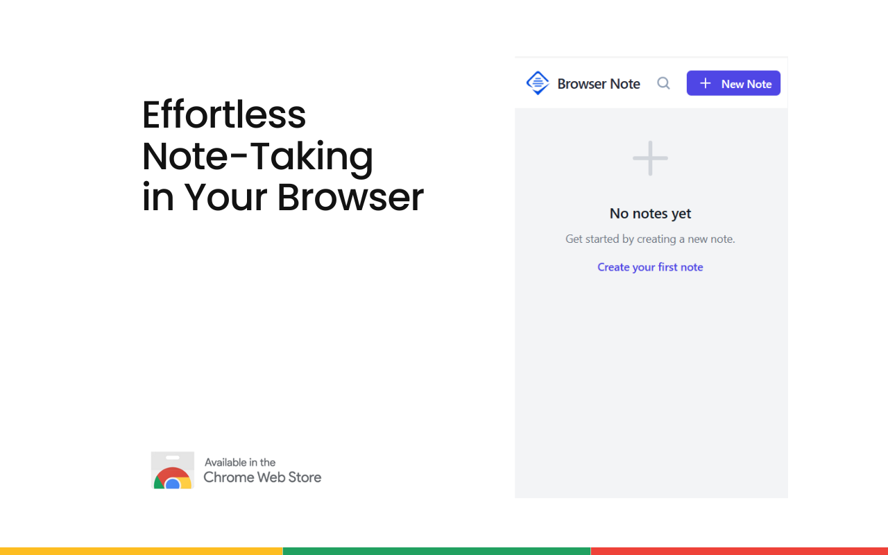Browser Note (Chrome Extension) media 3