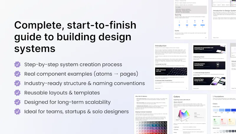 Free Sample - UI Design System Ebook screenshot 2