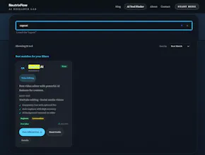 NeutrixFlow AI Tool Finder gallery image
