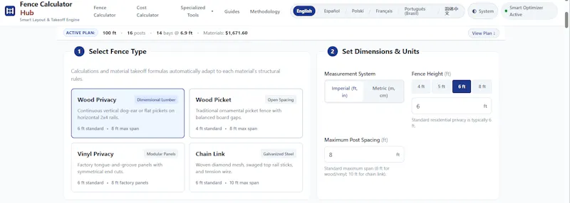Fence Calculator Hub screenshot 2