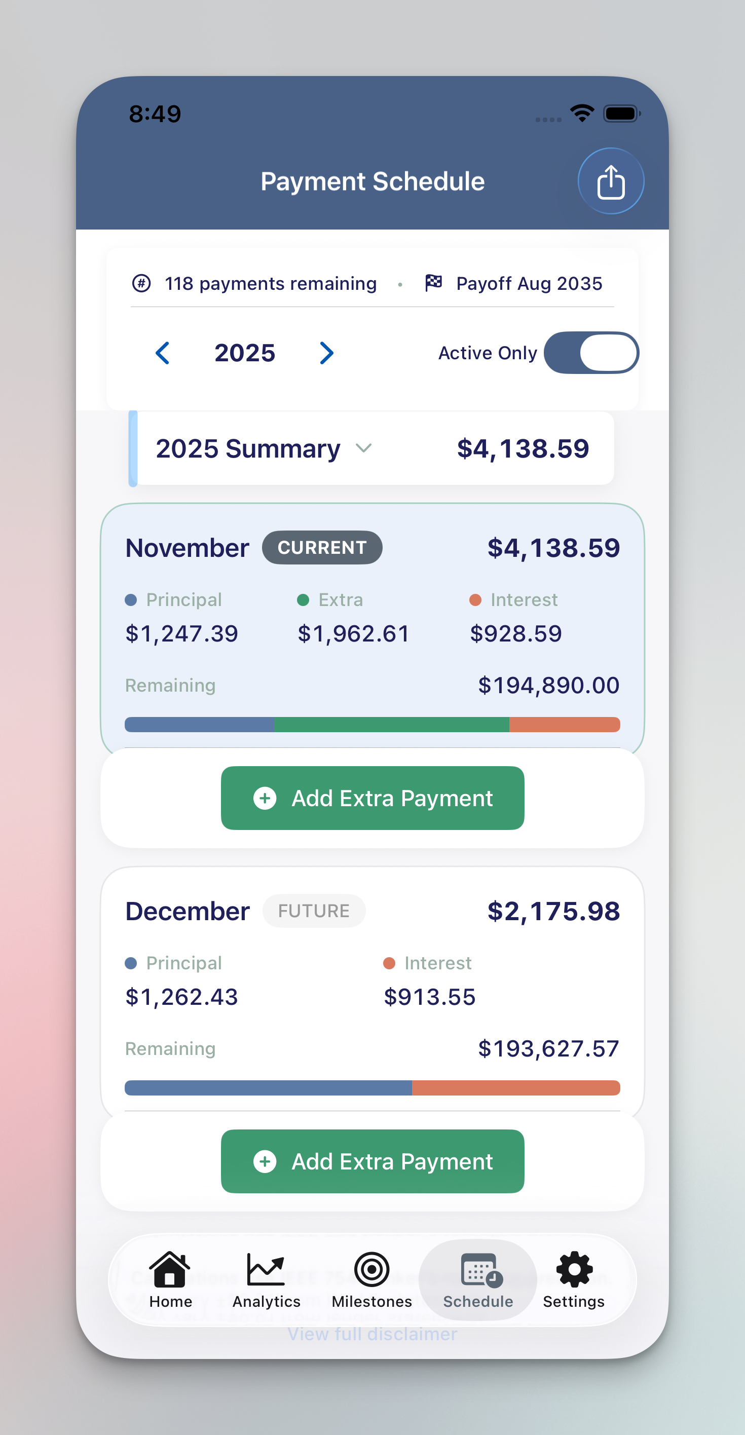 PayOff Pro - Screenshot 3 preview