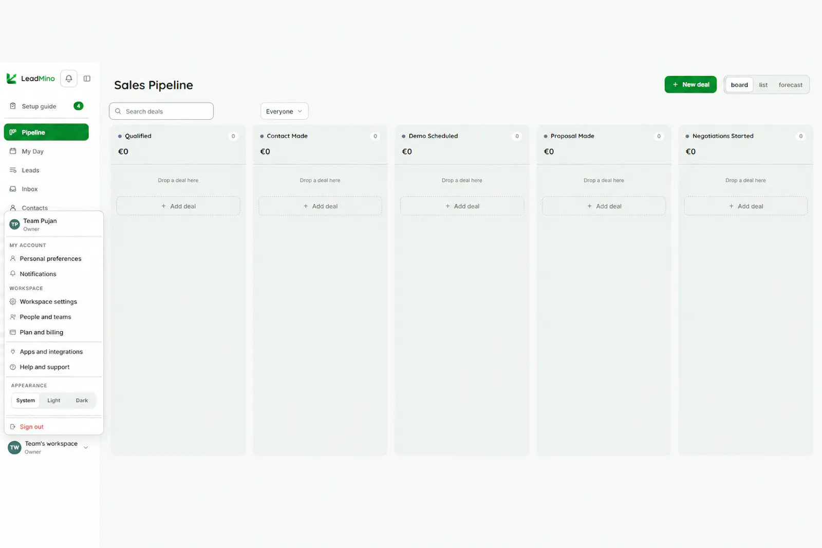 LeadMino screenshot 1