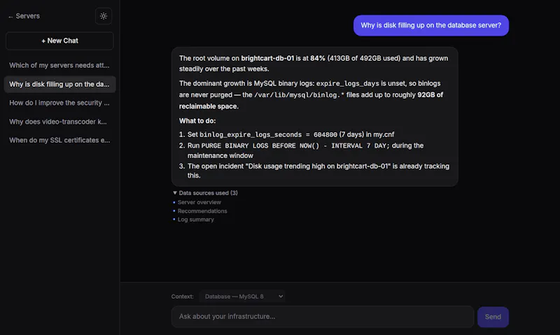 Opservo screenshot 5