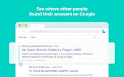 Google Search Scanner by LINER media 3