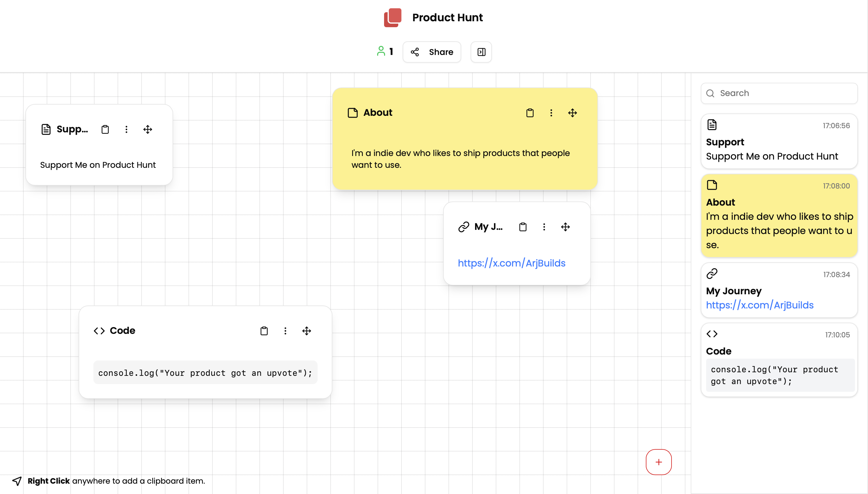 Shareboard - Screenshot 2 preview