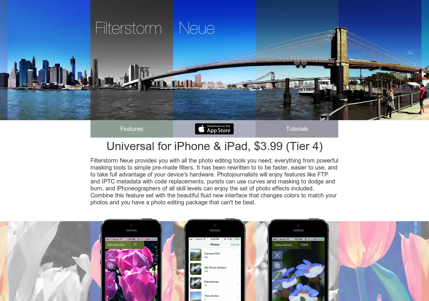 Filterstorm Neue