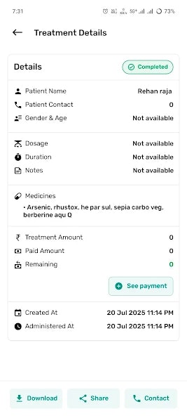 Akıllı özellikli klinik - Hastaları, tedavileri ve faturalandırmayı yönetmek için ücretsiz uygulama medya 5