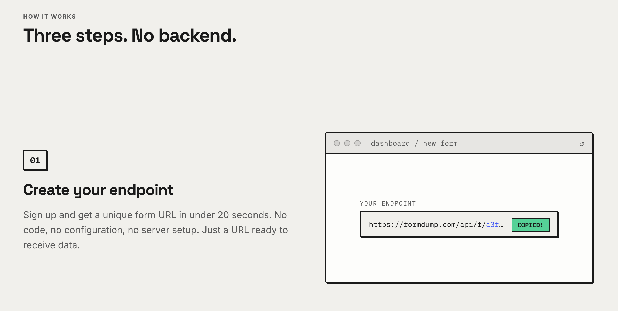 Form Dump gallery image