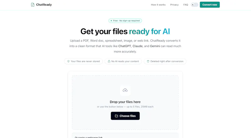 ChatReady screenshot 2