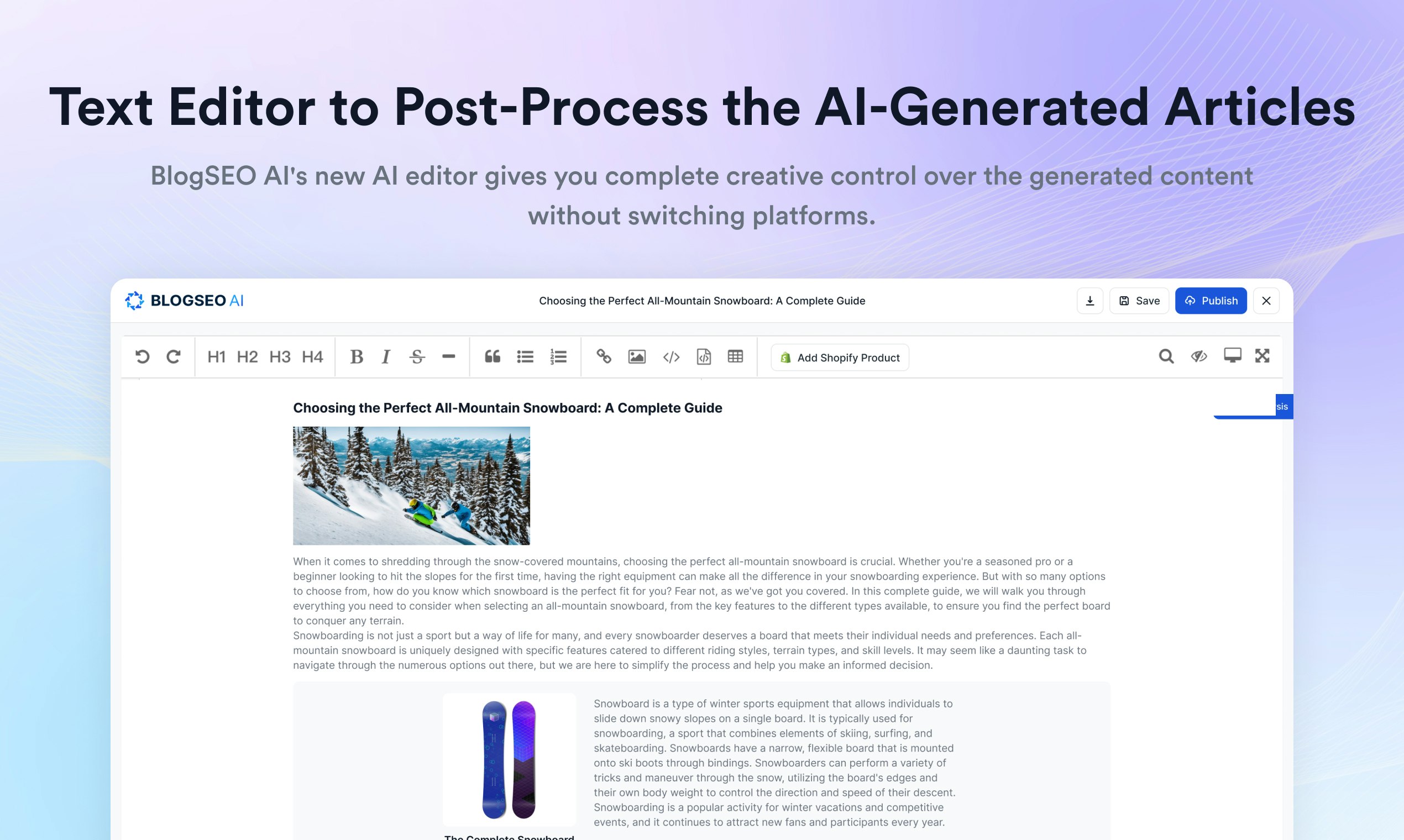 blogseo ai for Shopify - 让AI根据您的产品生成SEO就绪的文章媒体8
