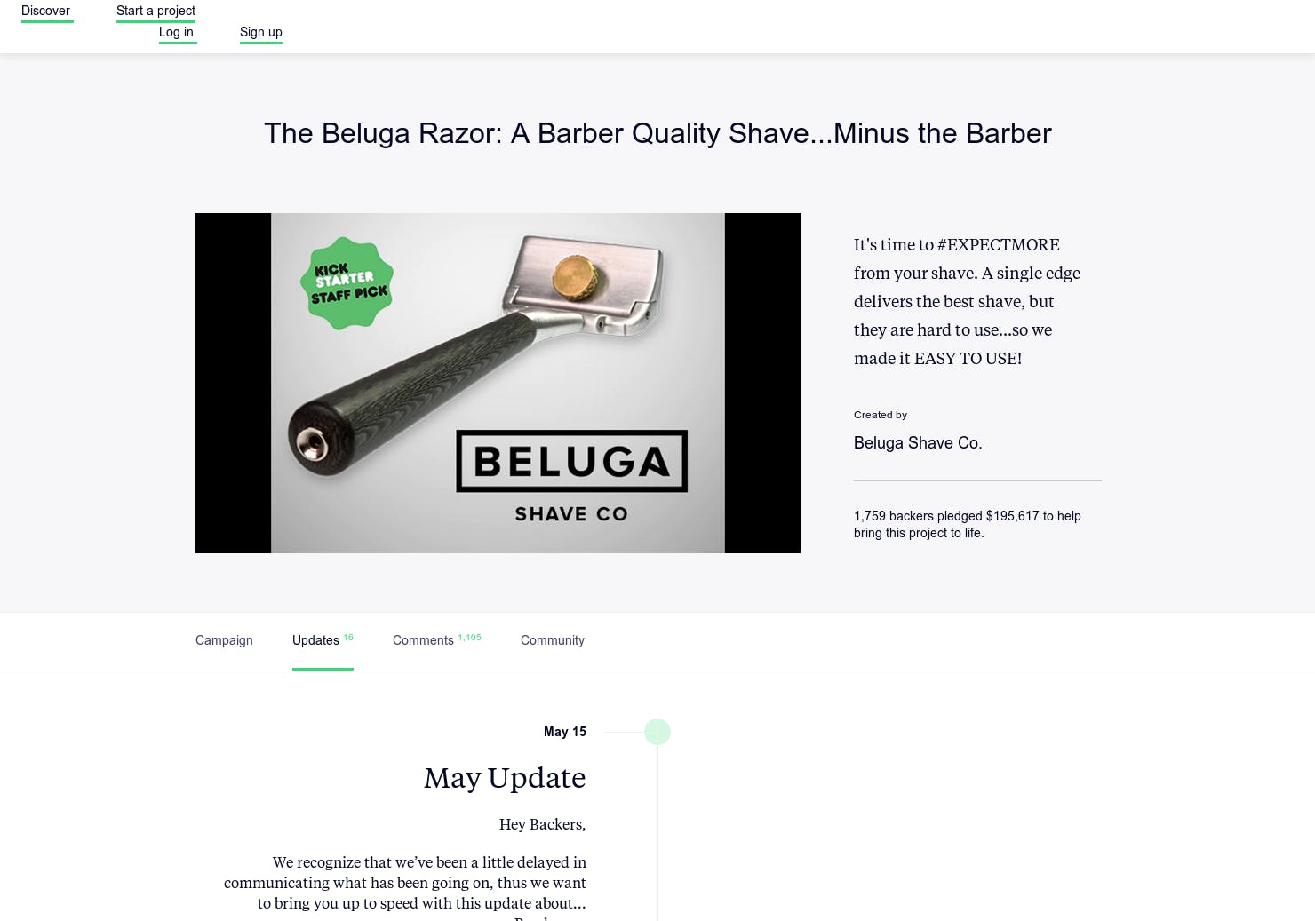 The Beluga Razor  media 1