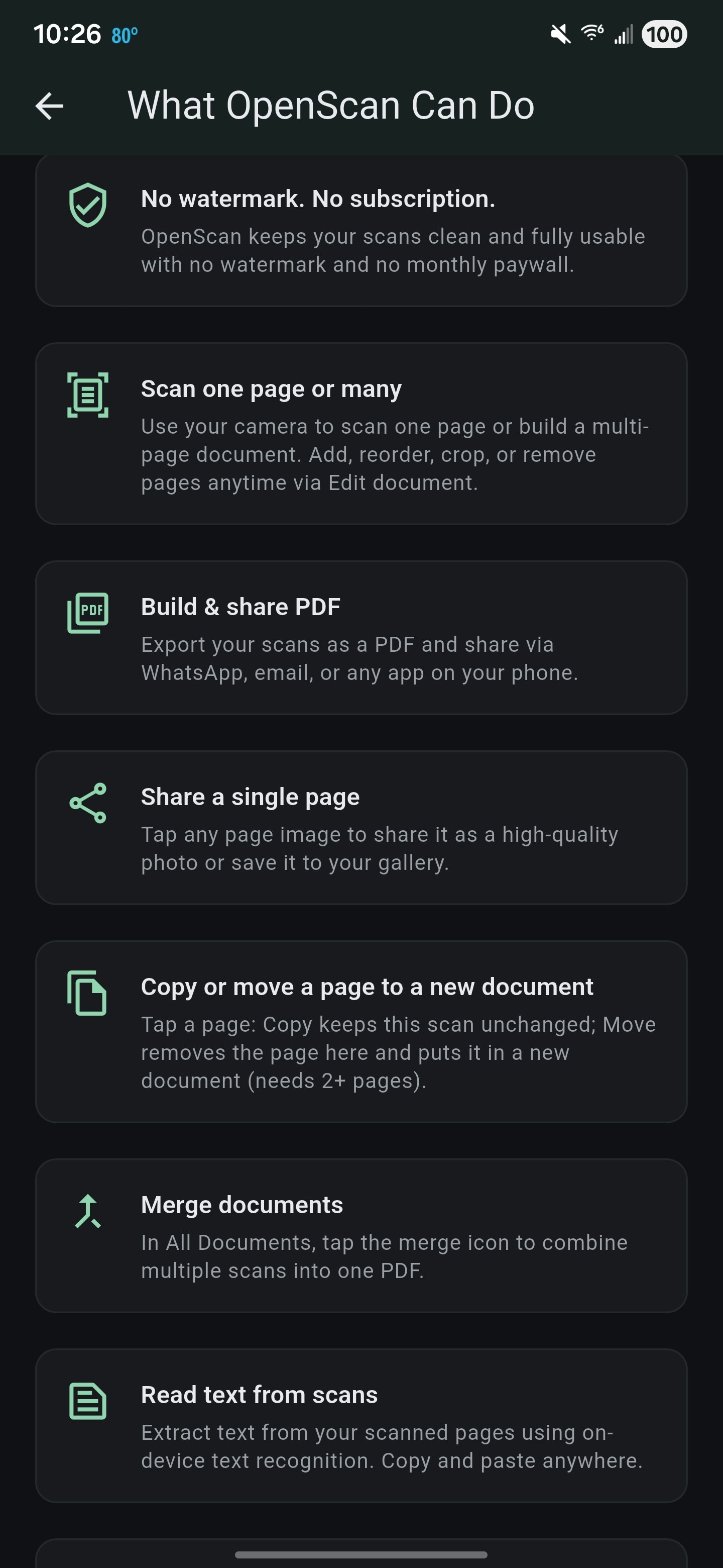 OpenScan gallery image
