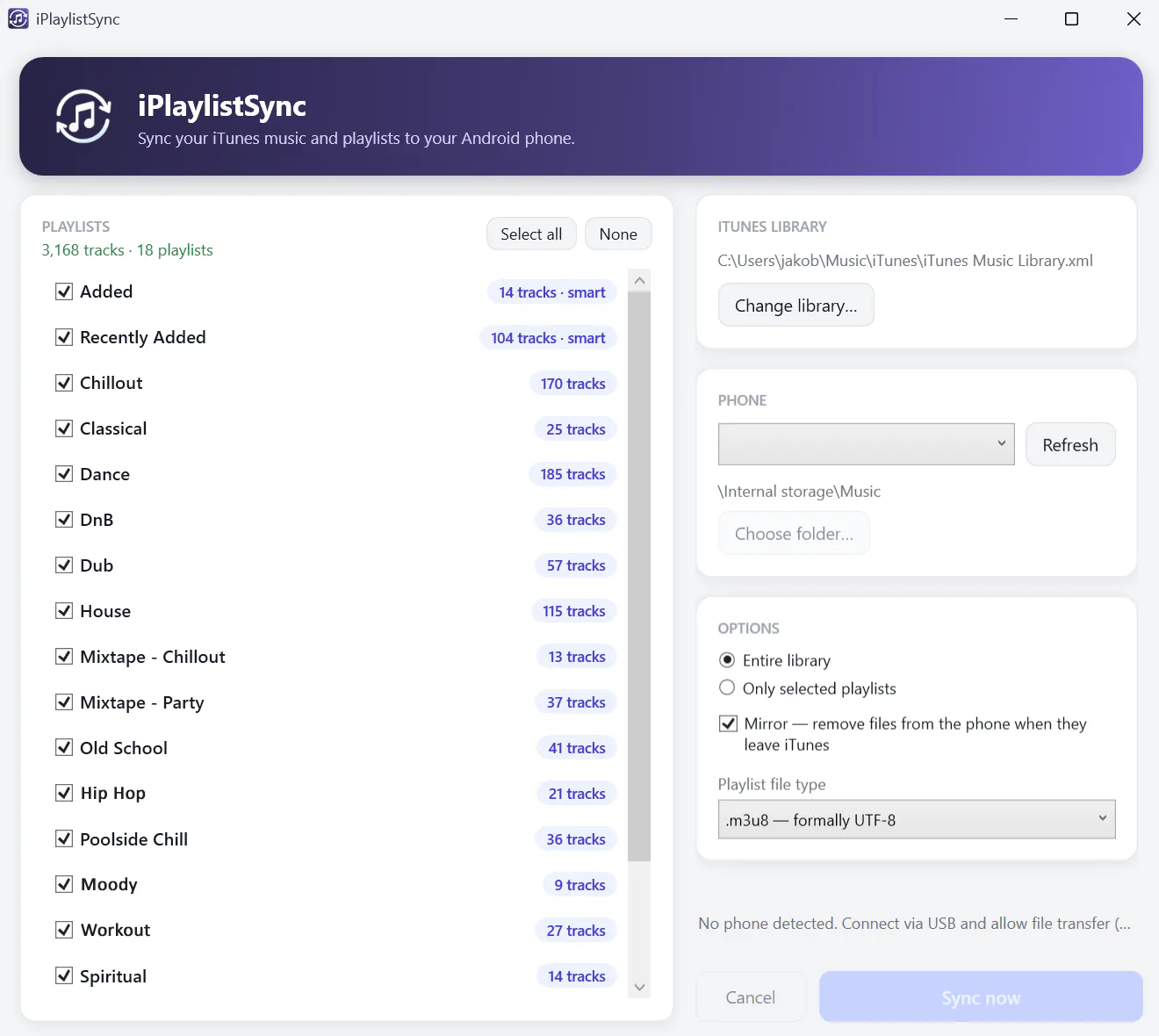 iPlaylistSync gallery image