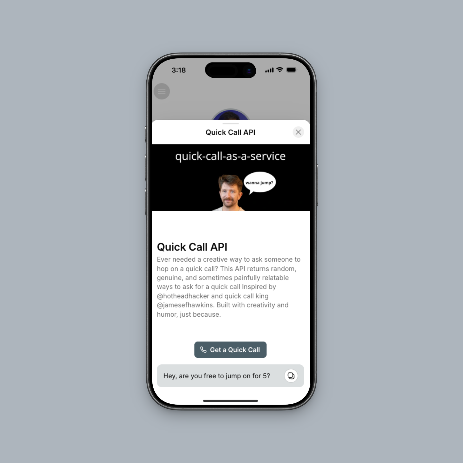 Quick Call As A Service gallery image