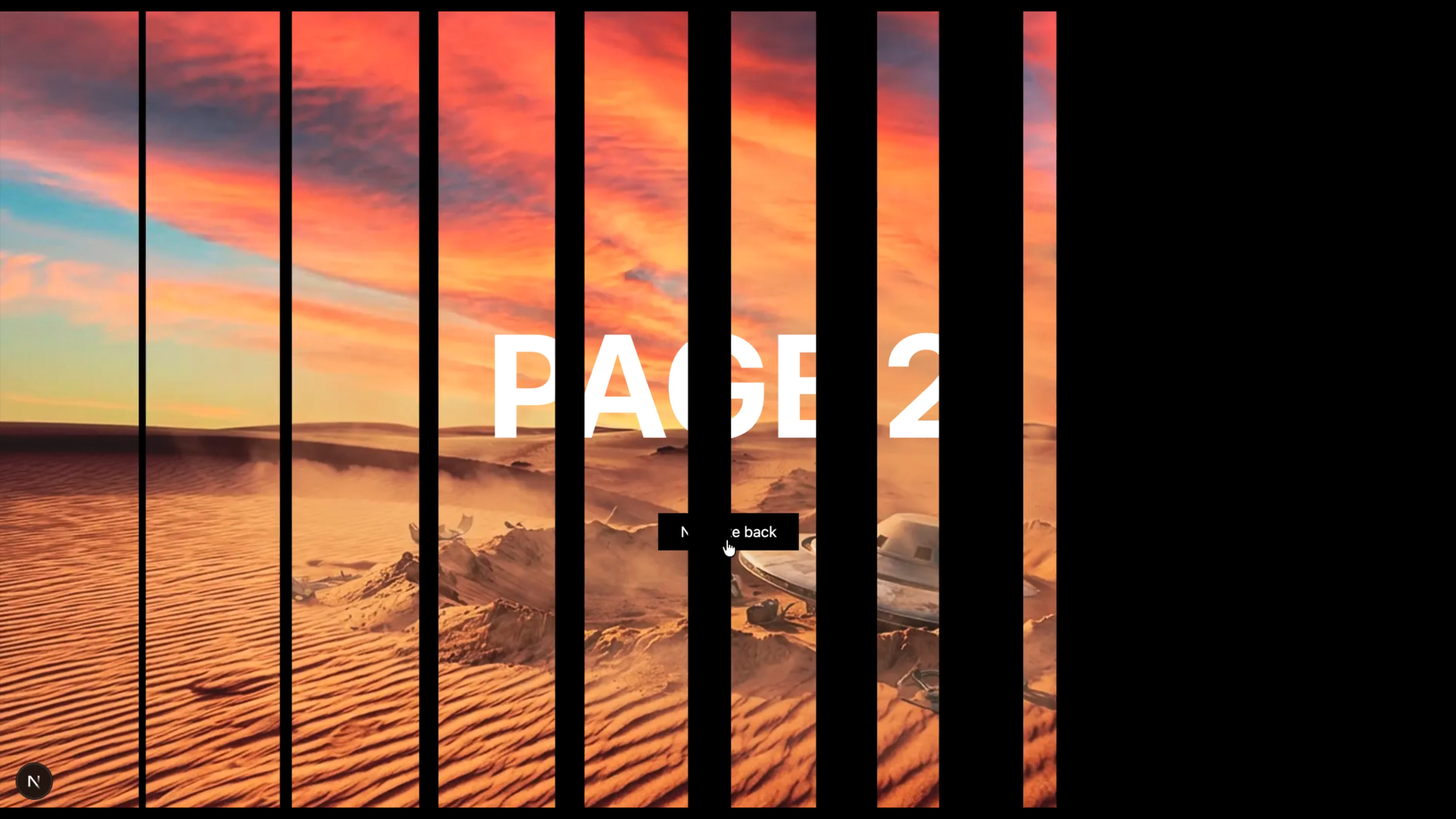 Next.js Page Transition Kit gallery image