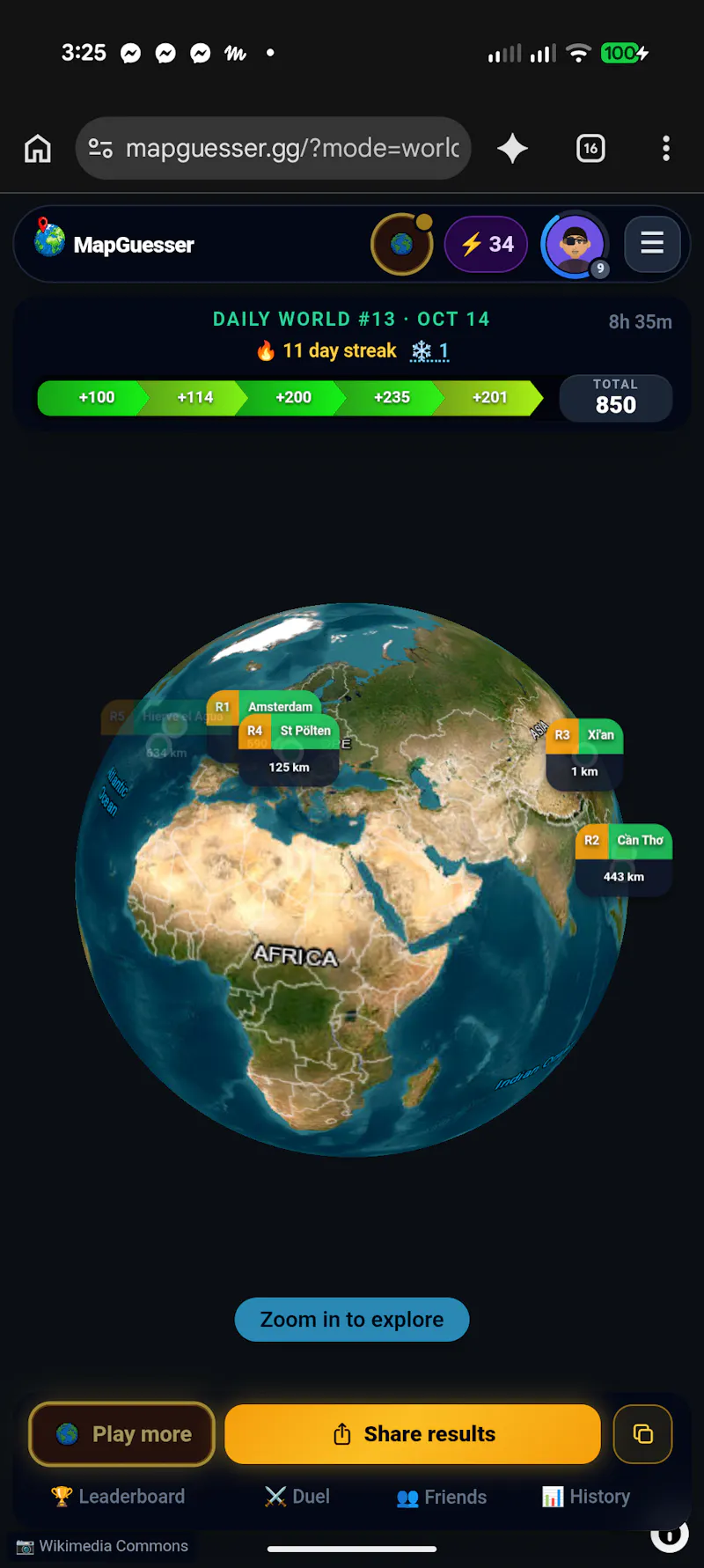 MapGuesser.gg screenshot 2