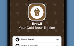 Brewli - Cold Brew Tracker media 3