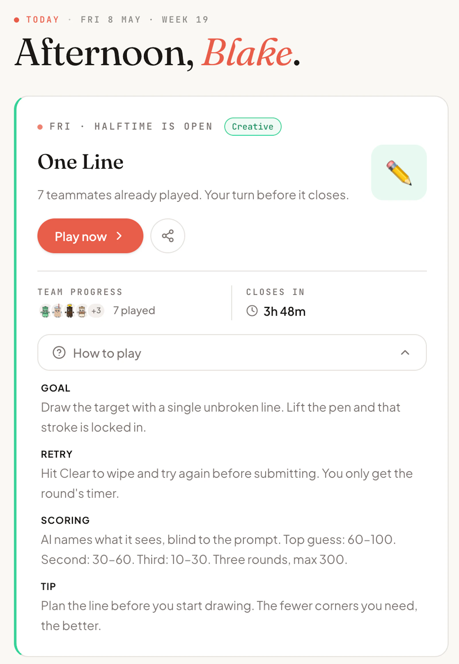 Halftime screenshot 3