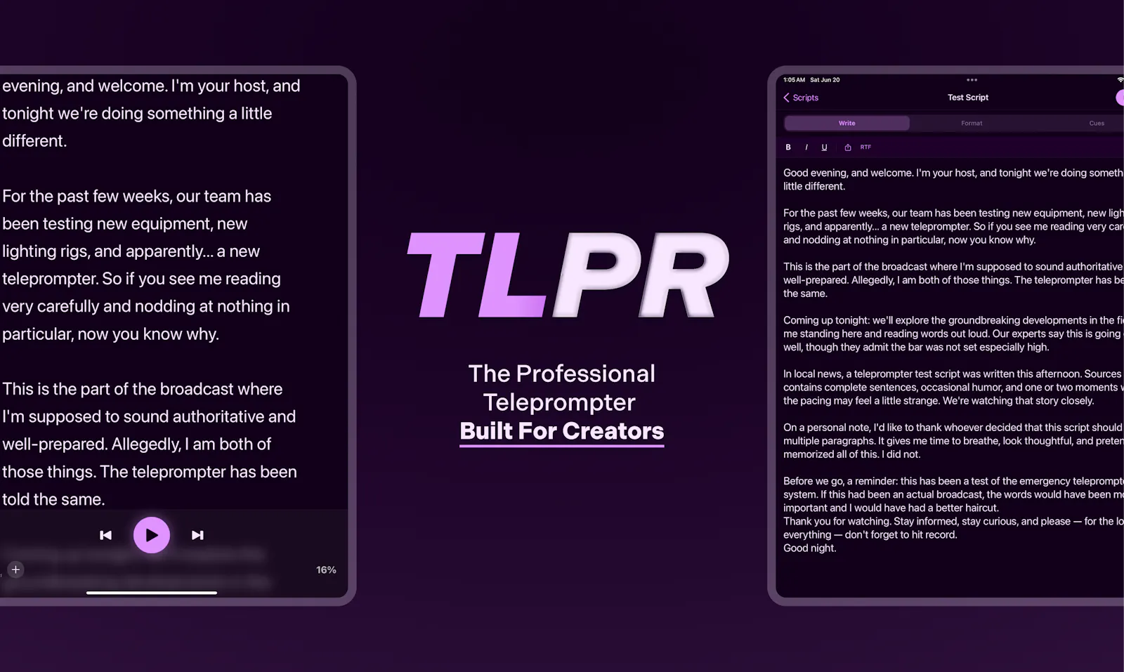 TLPR screenshot 1