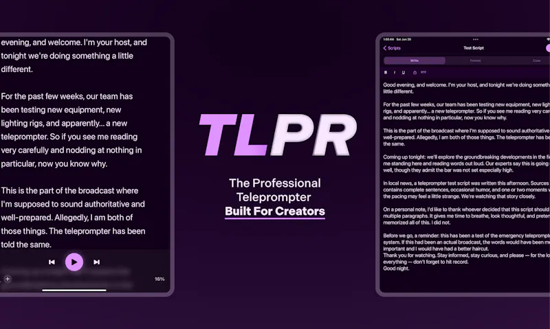 TLPR screenshot 1