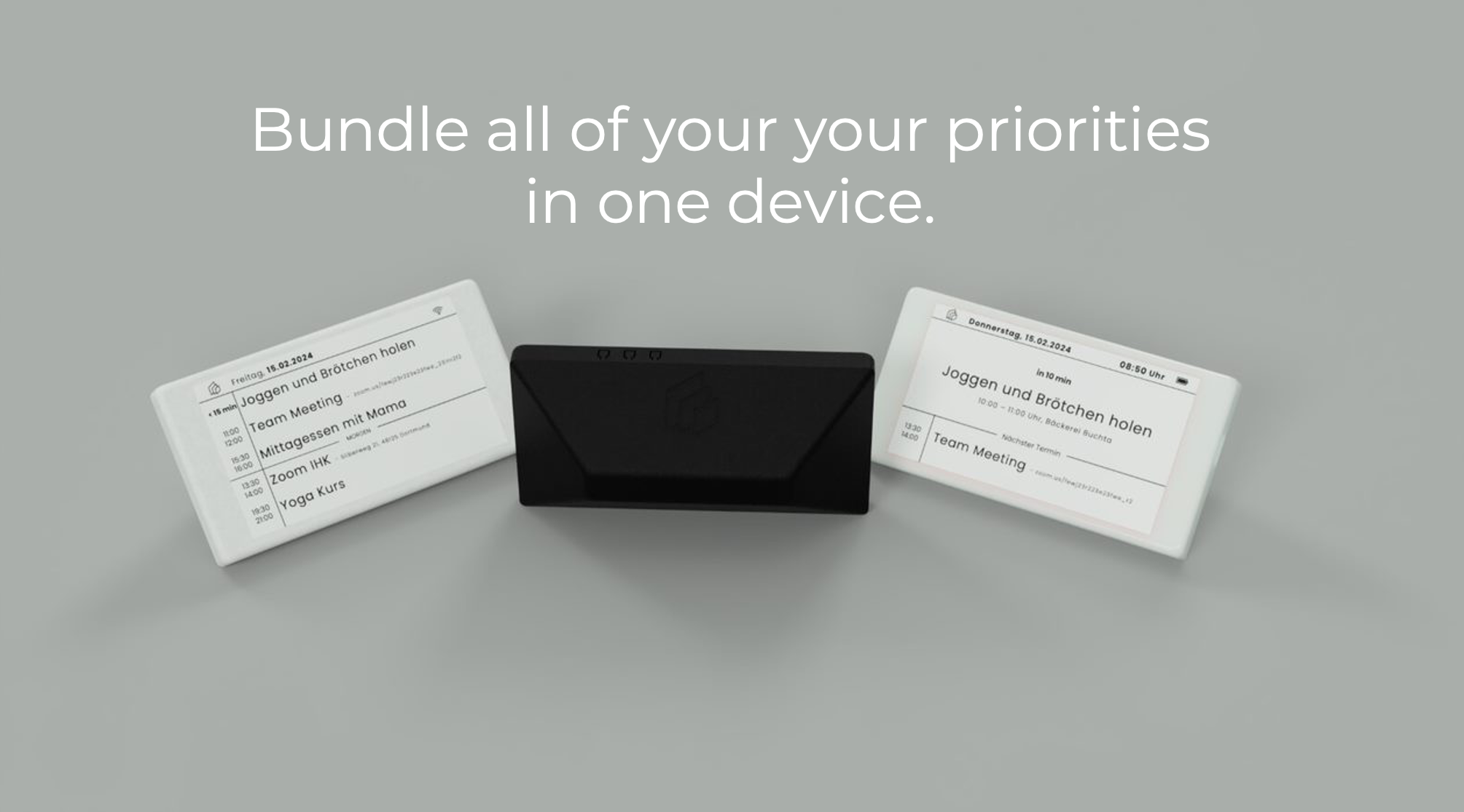 Papersync - 予定とタスクを示すeペーパーディスプレイメディア5