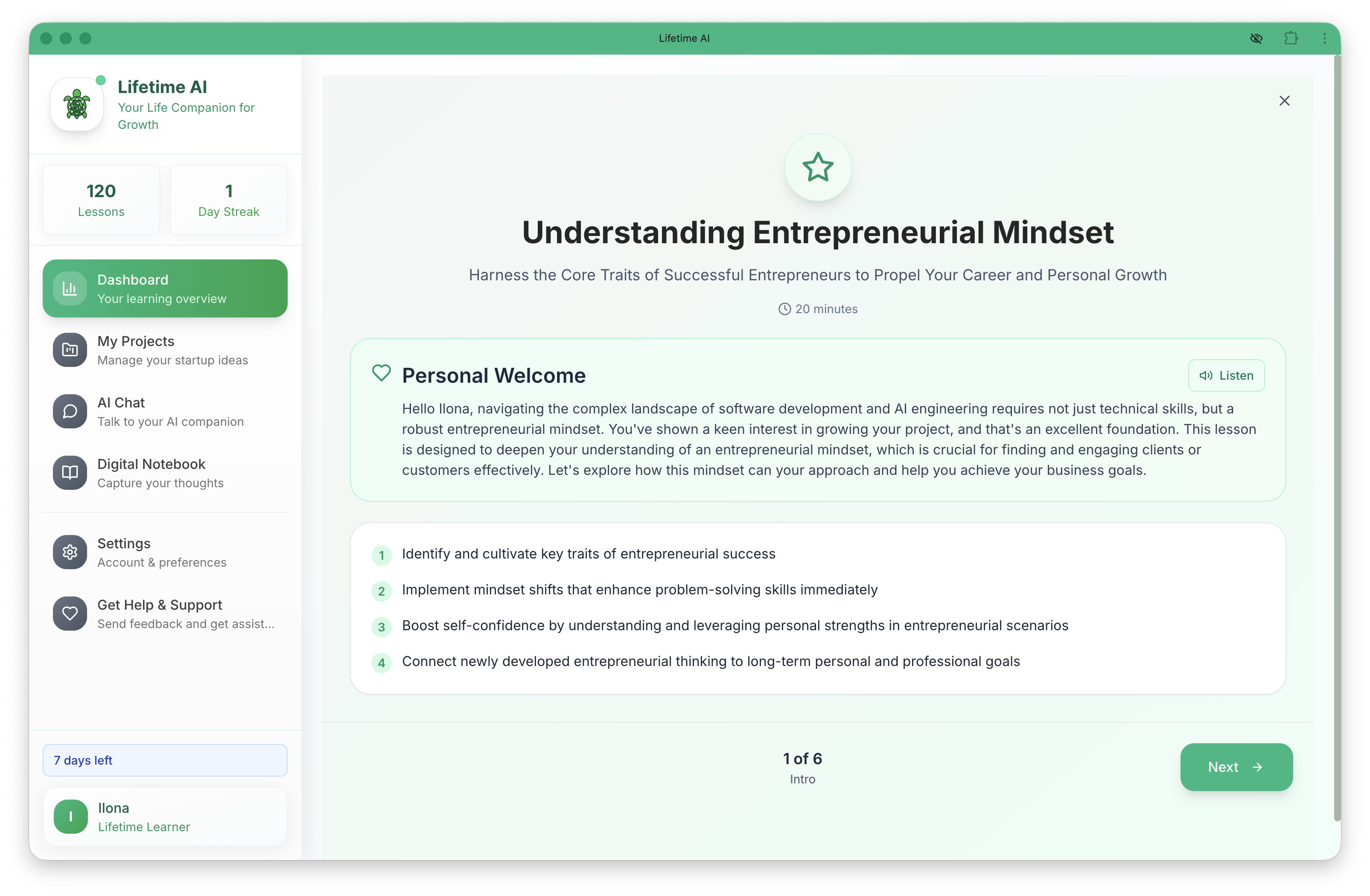 Lifetime AI gallery image