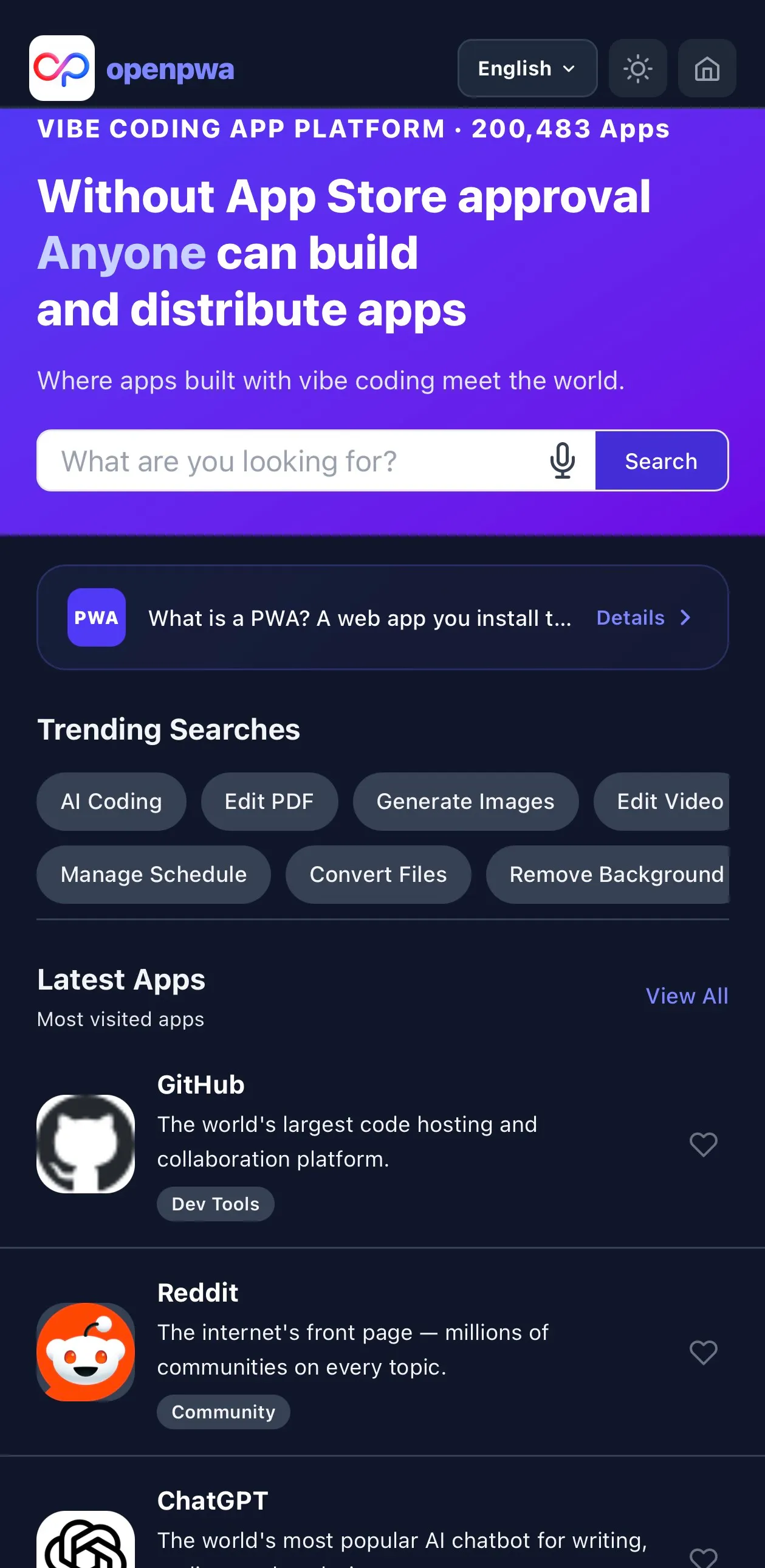 OpenPWA gallery image
