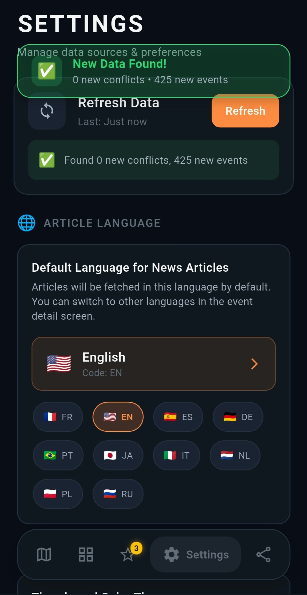 Geopolitics & Conflict Monitor gallery image