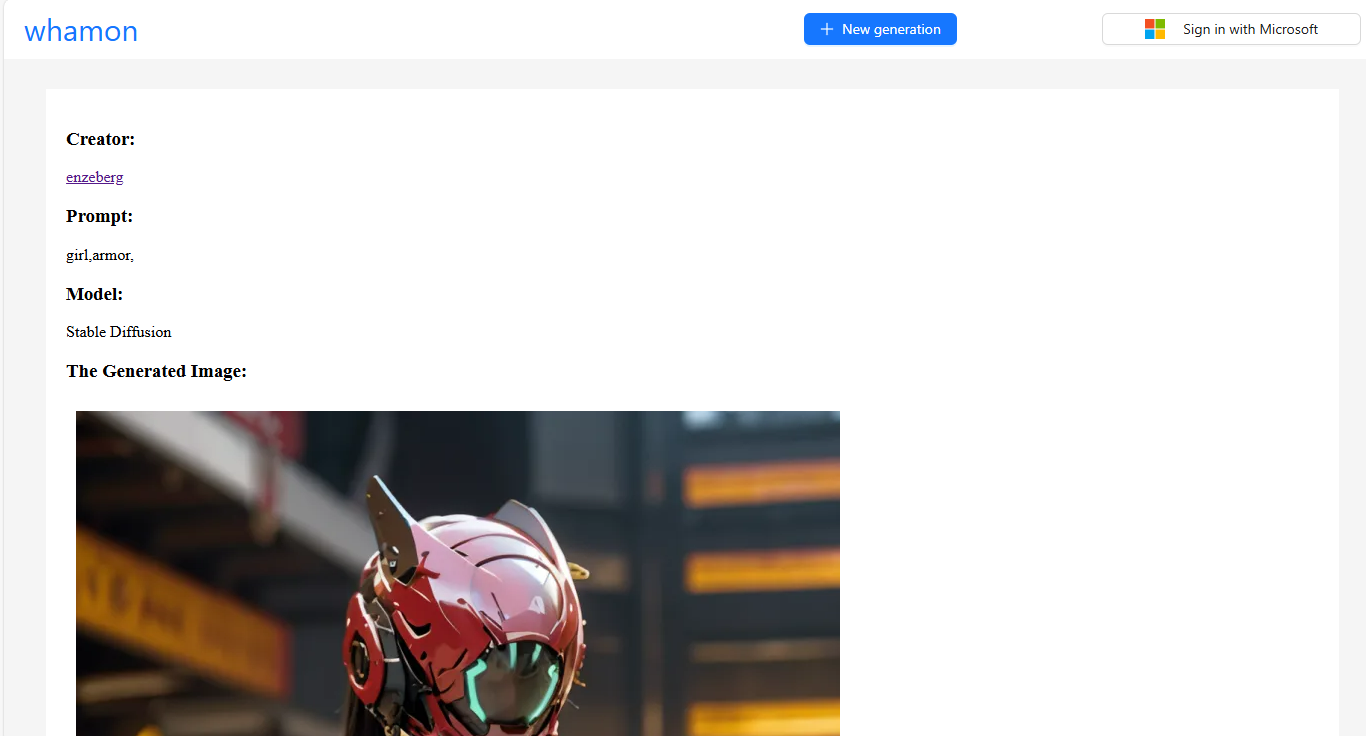 Whamon gallery image