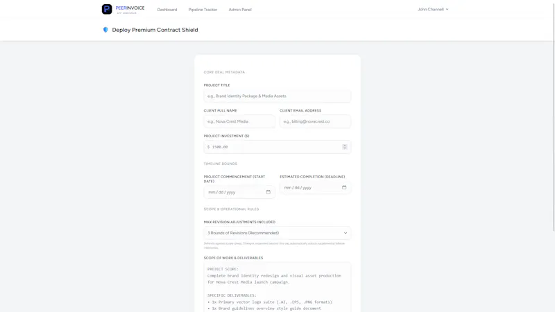 Peer Invoice screenshot 4