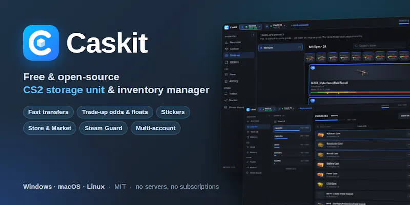 Caskit  screenshot 1